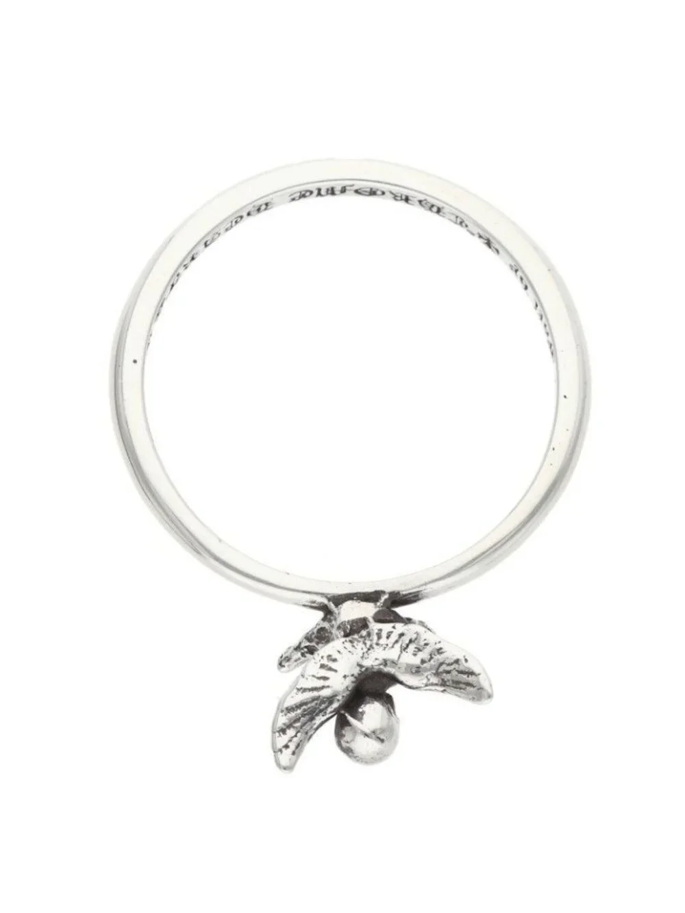 Chrome Hearts Bubblgm Foti Mithraren Silver Ring